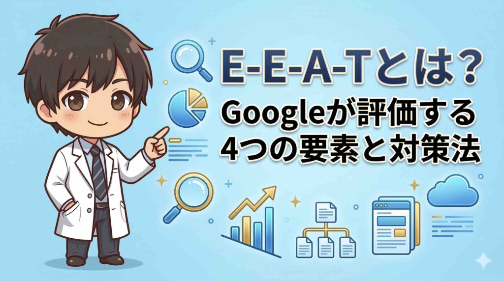 E-E-A-Tとは？Googleが評価する4つの要素と対策法
