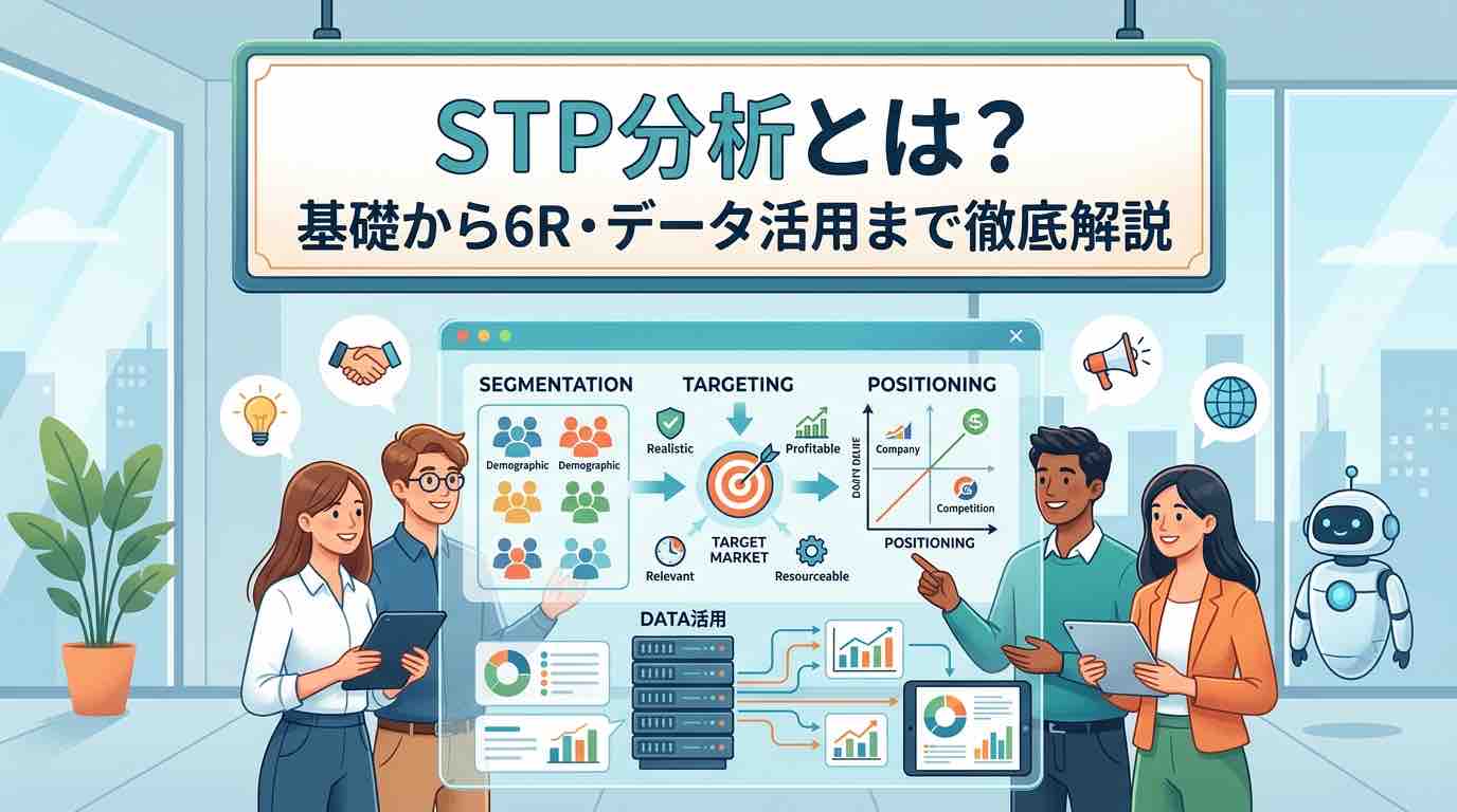 STP分析とは？基礎から6R・データ活用まで徹底解説