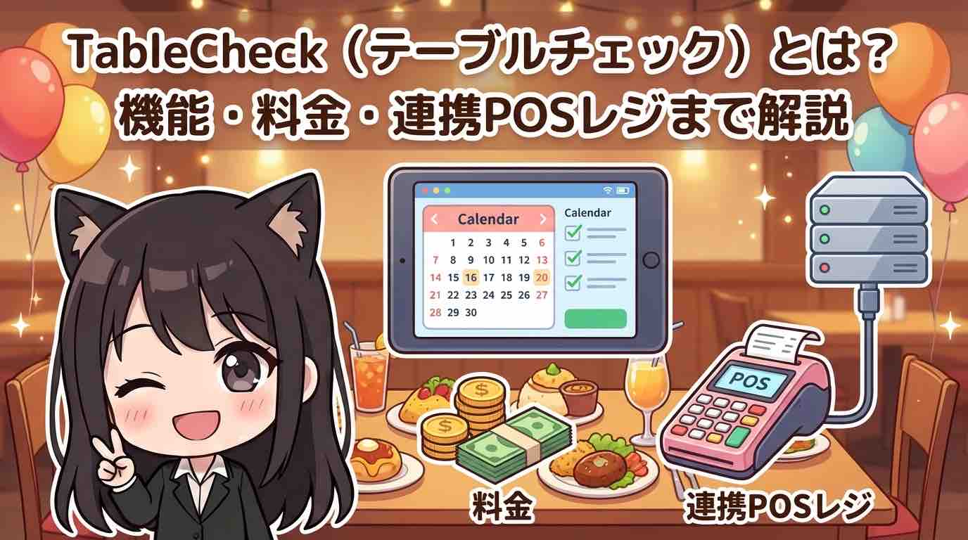 TableCheck（テーブルチェック）とは？機能・料金・連携POSレジまで解説