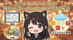 Resty（レスティ）とは？機能・料金・グルメサイト連携まで解説