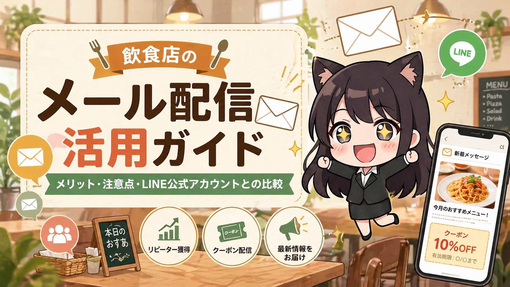 飲食店のメール配信活用ガイド