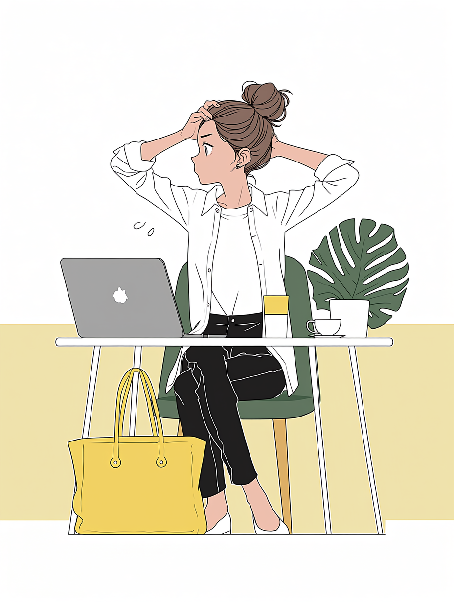 集患対策に悩む歯科医院のイメージ