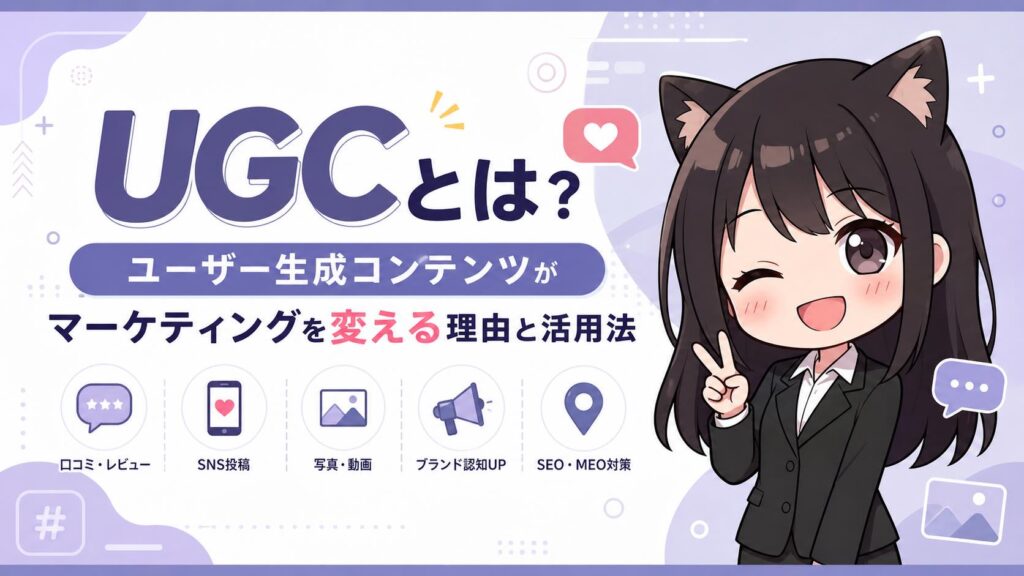 UGCとは？ユーザー生成コンテンツがマーケティングを変える理由と活用法