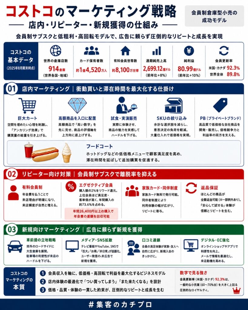 コストコの経営戦略