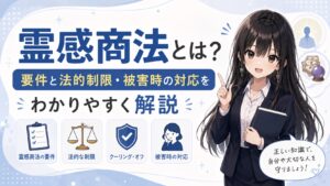 霊感商法とは？要件と法的制限・被害時の対応をわかりやすく解説