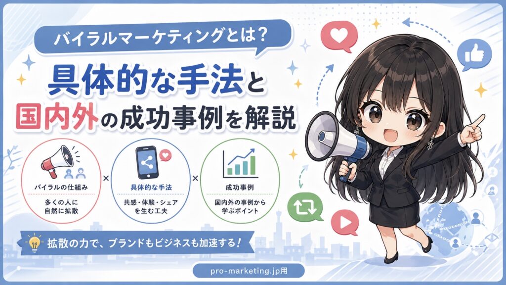 バイラルマーケティングとは？具体的な手法と国内外の成功事例を解説