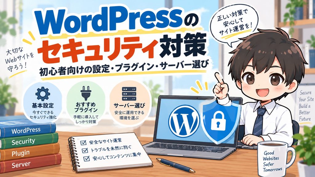 WordPressのセキュリティ対策｜初心者向けの設定・プラグイン・サーバー選び