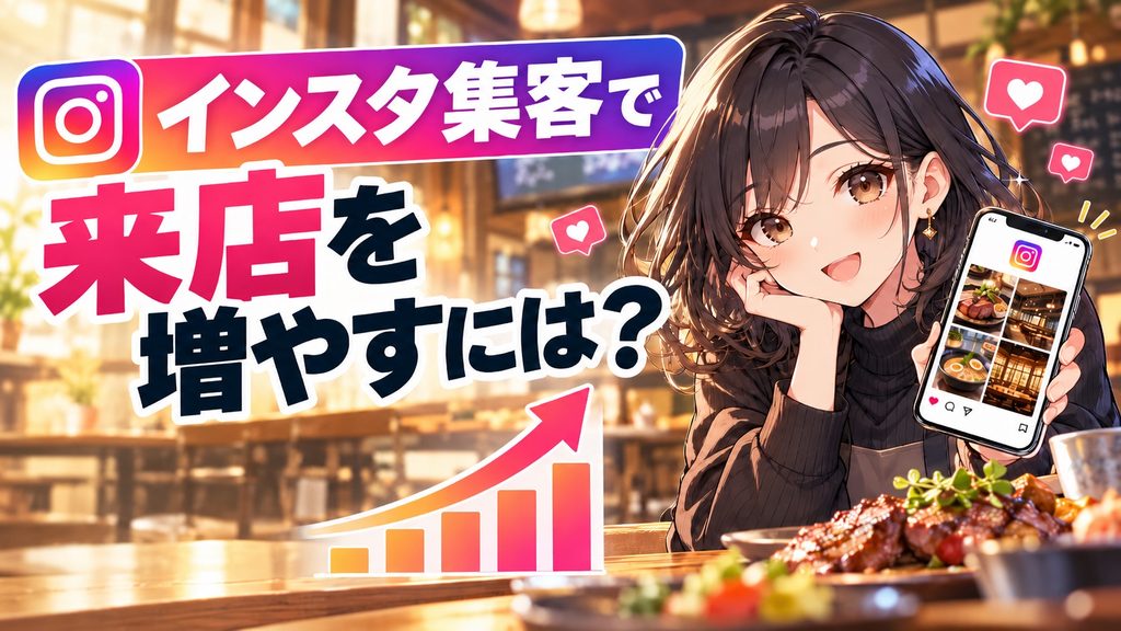 インスタ集客で来店を増やすには