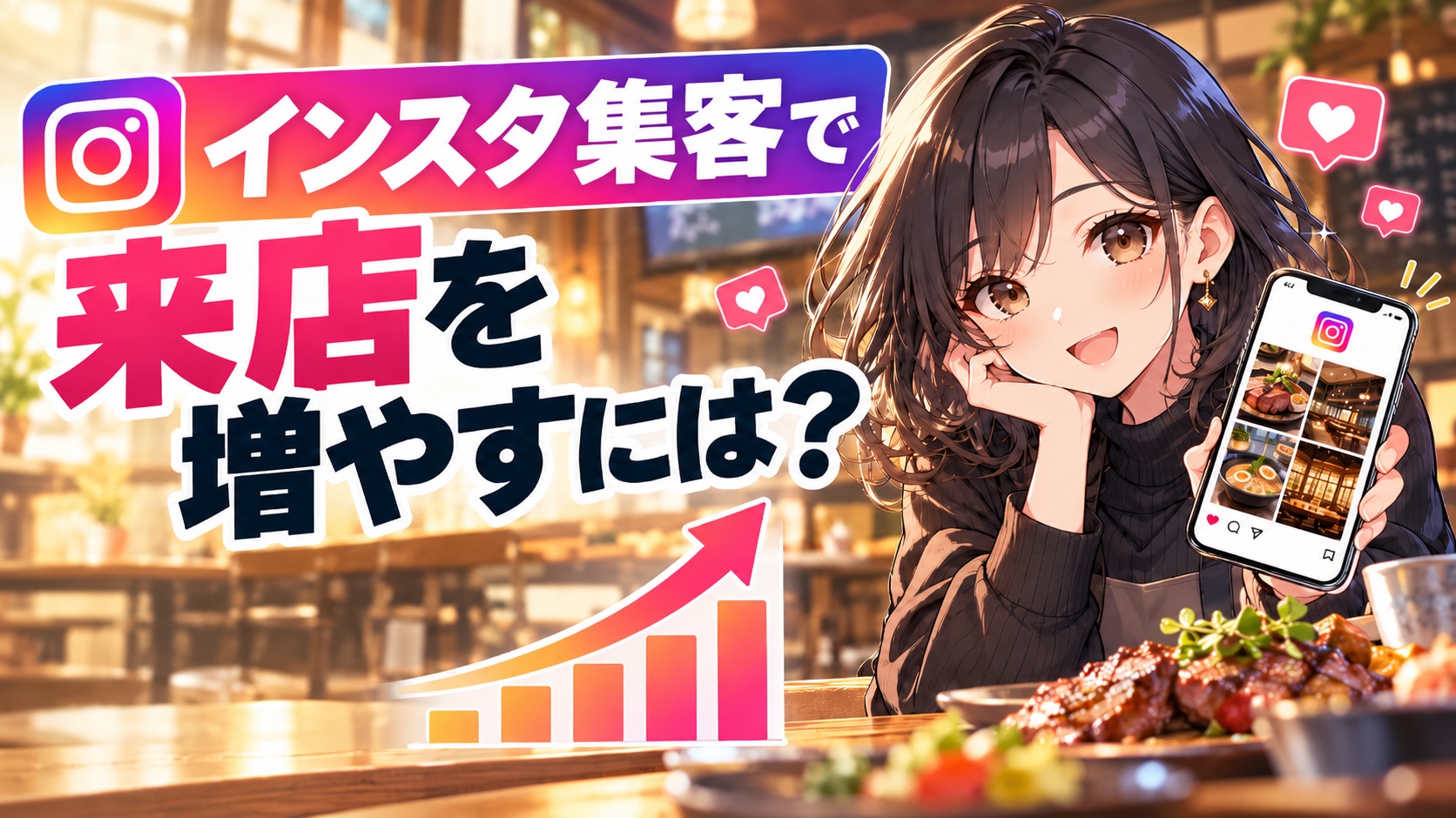 インスタ集客で来店を増やすには