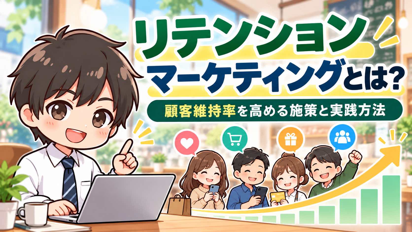 リテンションマーケティングとは？顧客維持率を高める施策と実践方法